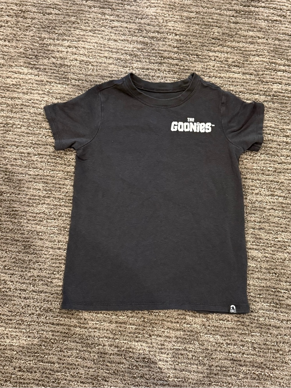 The Goonies Kids Black Graphic Tee